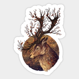 Autumn Embers Sticker